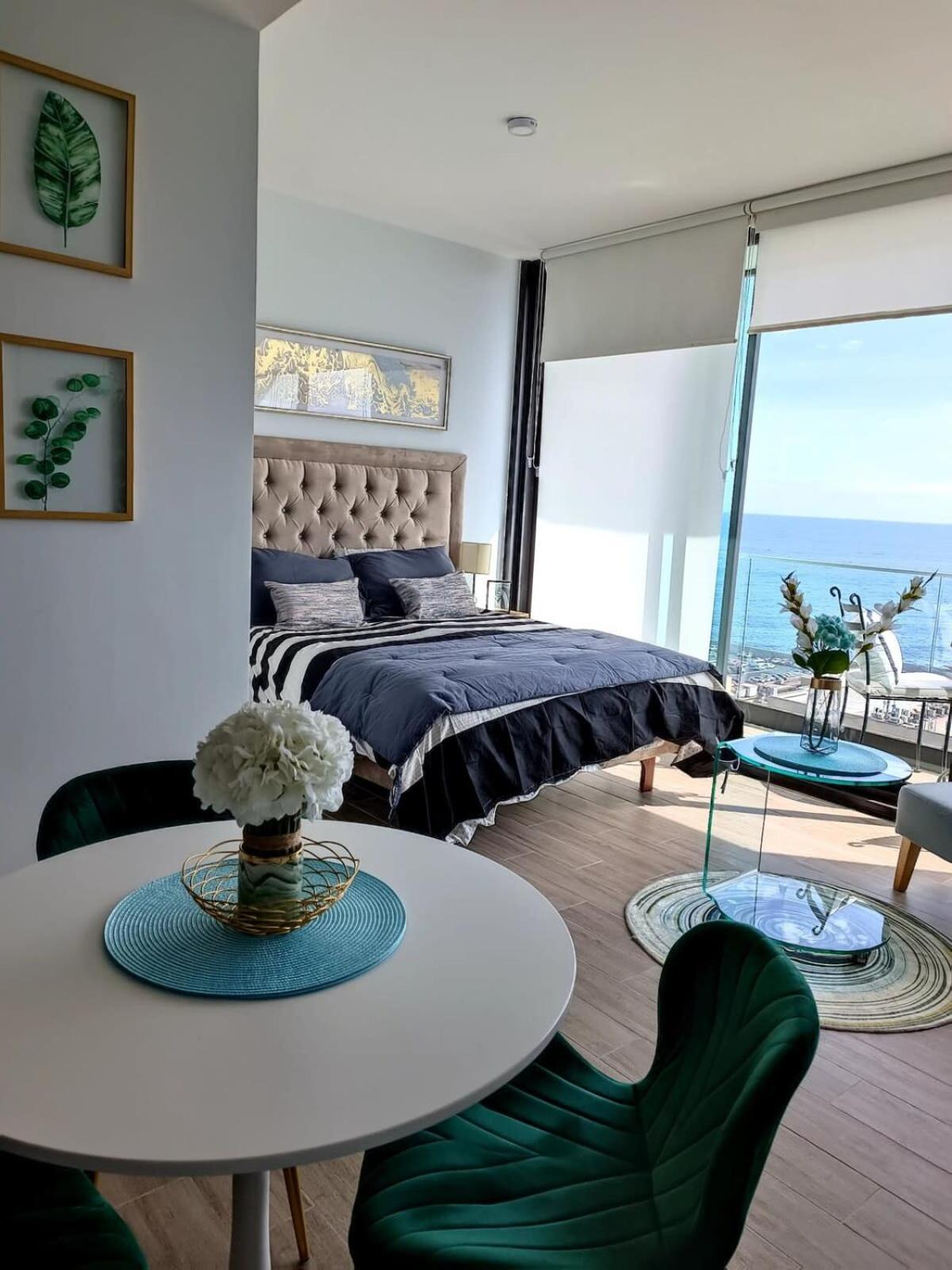 Hom Amplio Estudio, Terraza Con Vista Al Mar 8181 Apartamento